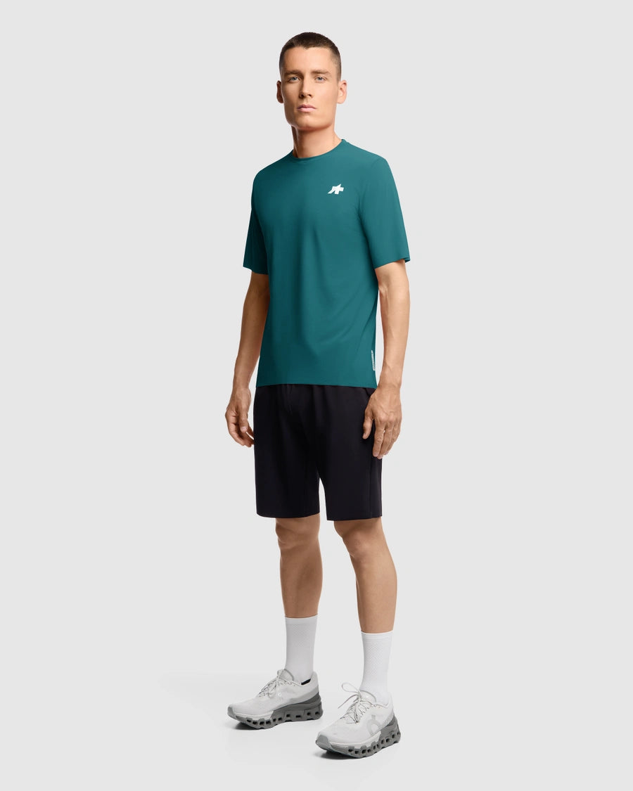 Trikot ASSOS TACTICA POST RIDE T5 Kurzarm Deep Petrol