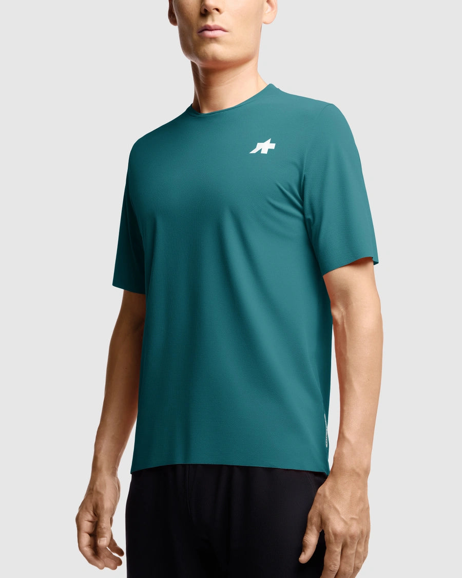 Trikot ASSOS TACTICA POST RIDE T5 Kurzarm Deep Petrol