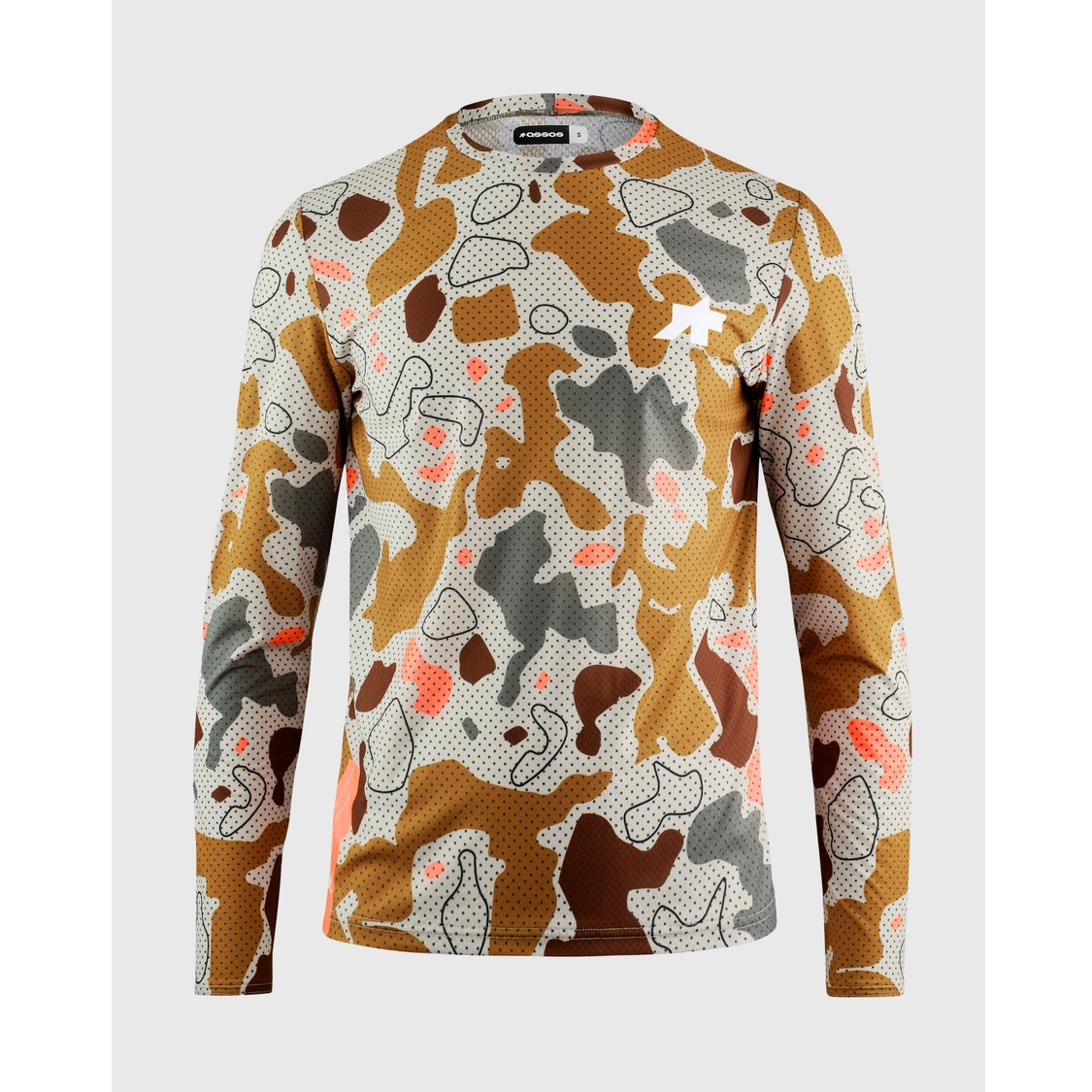 Langarmtrikot ASSOS TACTICA T5 MUD FLAGE Camo