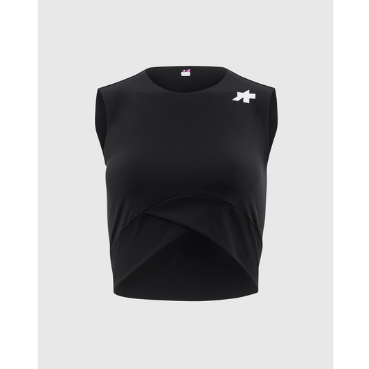 Trägershirt ASSOS TACTICA POST RIDE T5 Damen Schwarz