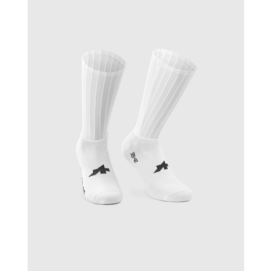 Socken ASSOS RSR BOLIDE S11 Weiß