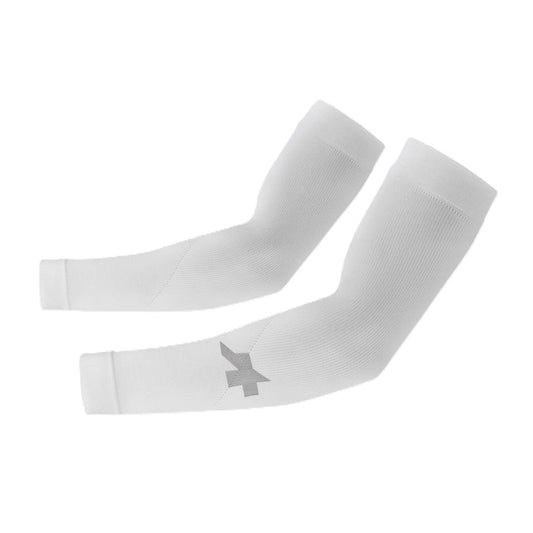 Armstulpen ASSOS SUMMER ARM UV PROTECTOR P1 Weiß