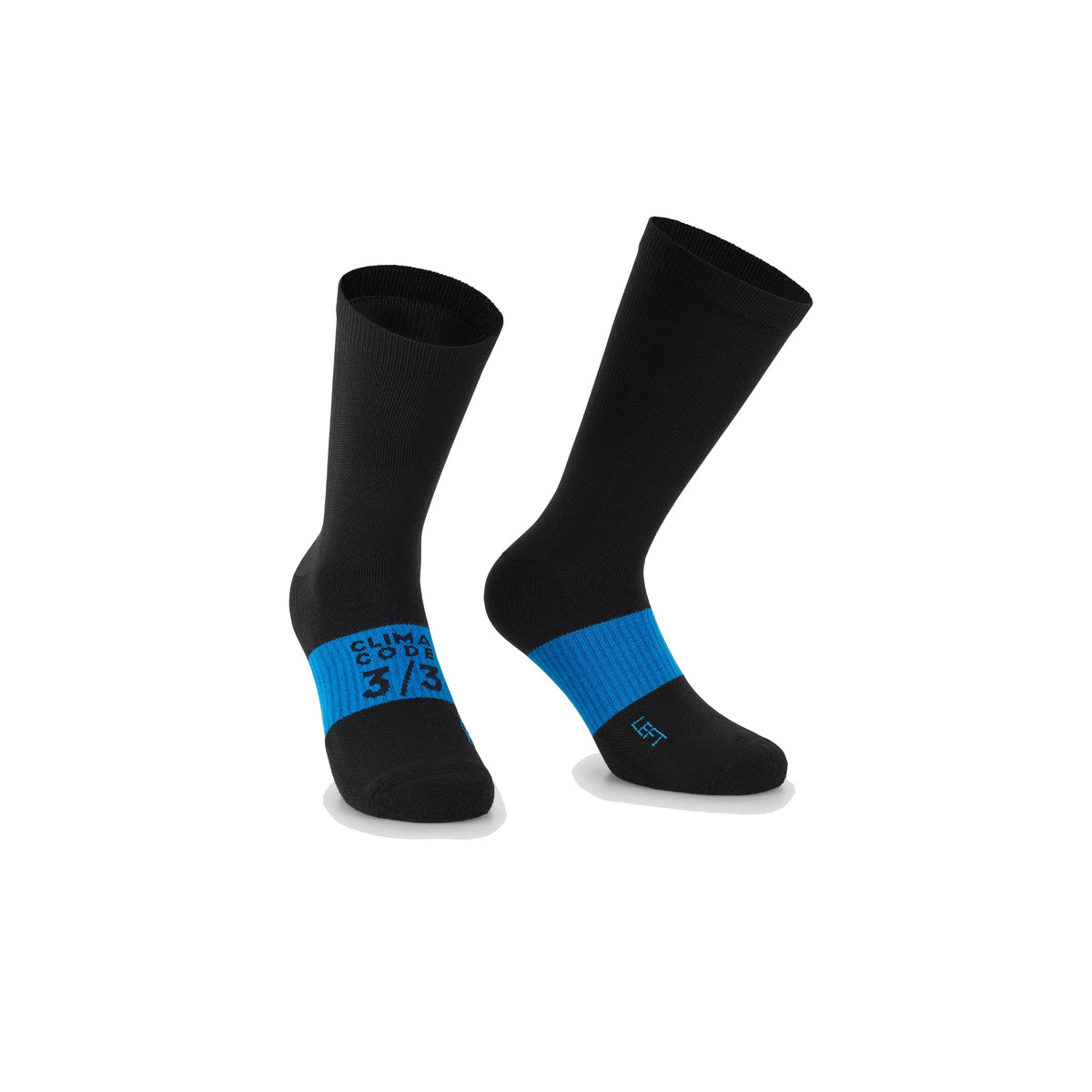 Socken ASSOS WINTER EVO Schwarz