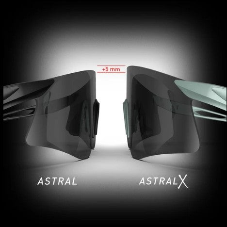 Brille RUDY PROJECT ASTRAL X Weiß Gläser RP Optics Multilaser Rose Gold