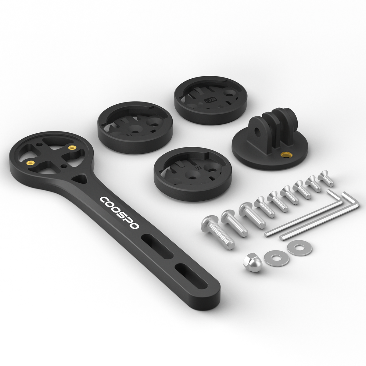 COOSPO BCM-B01 Fahrradcomputerhalterung für gebogenen Lenker
