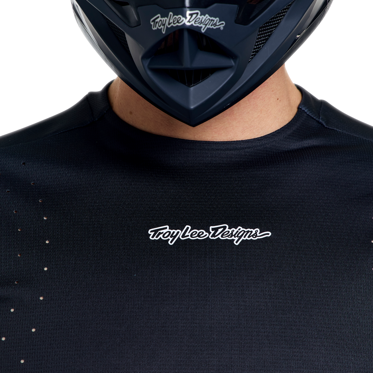 Trikot TROY LEE DESIGNS SPRINT PRO MONO Langarm Schwarz