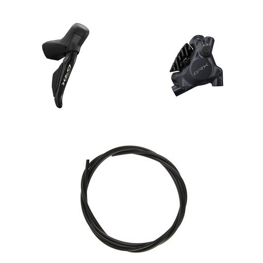 Rechter Hebel und Hinterbremssattel SHIMANO GRX 717 12V