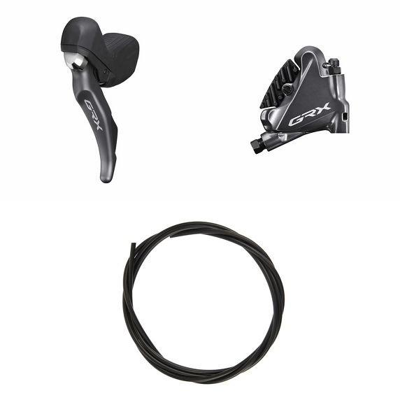 Linker Hebel und Vorderradbremssattel SHIMANO GRX 810