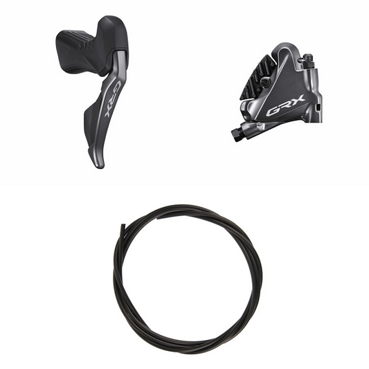 Rechter Schalthebel und Hinterrad-Bremssattel SHIMANO GRX 815 11V