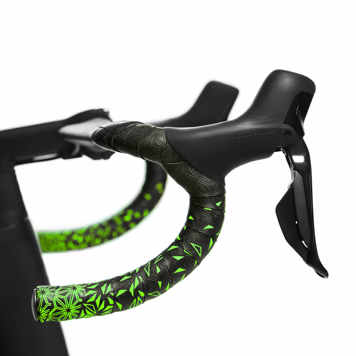Lenkerband SUPACAZ SUPER STICKY KUSH STAR FADE Schwarz/Grün