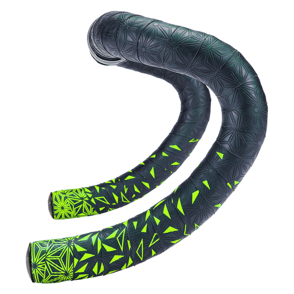 Lenkerband SUPACAZ SUPER STICKY KUSH STAR FADE Schwarz/Grün