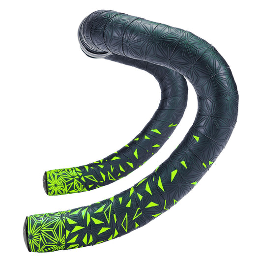 Lenkerband SUPACAZ SUPER STICKY KUSH STAR FADE Schwarz/Grün