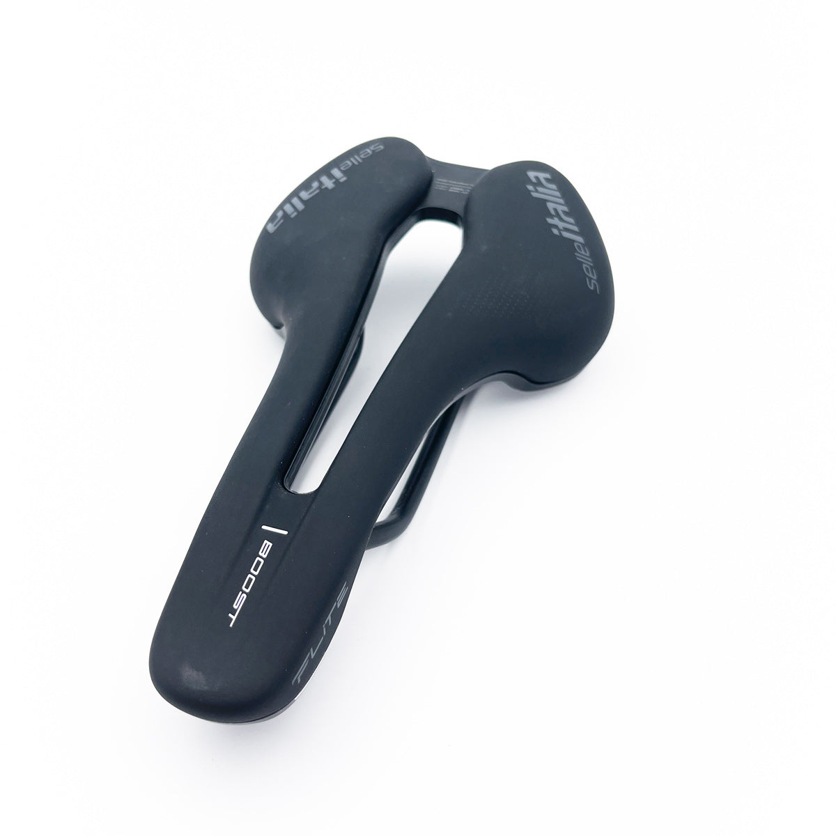 Sattel SELLE ITALIA FLITE BOOST SUPERFLOW L Mangan-Schienen Schwarz