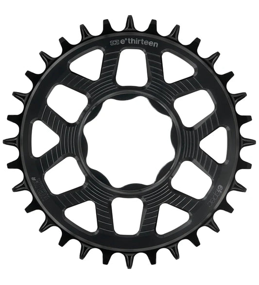 Mono-Kettenblatt E-THIRTEEN HELIX RACE E-SPEC 11/12V Direct Mount TQ HPR50 Schwarz