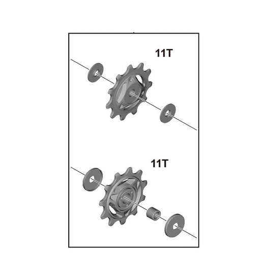 Schaltröllchen SHIMANO RD-R7100/R7150