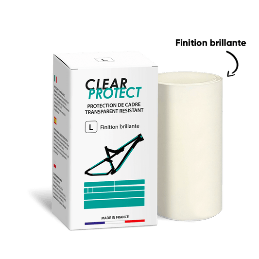 Selbstklebende Rahmenschutzfolie CLEARPROTECT PACK L Glänzend