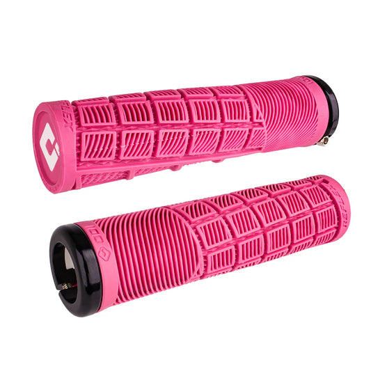 Grips ODI REFLEX V2.1 Lock-on 135 mm Rosa