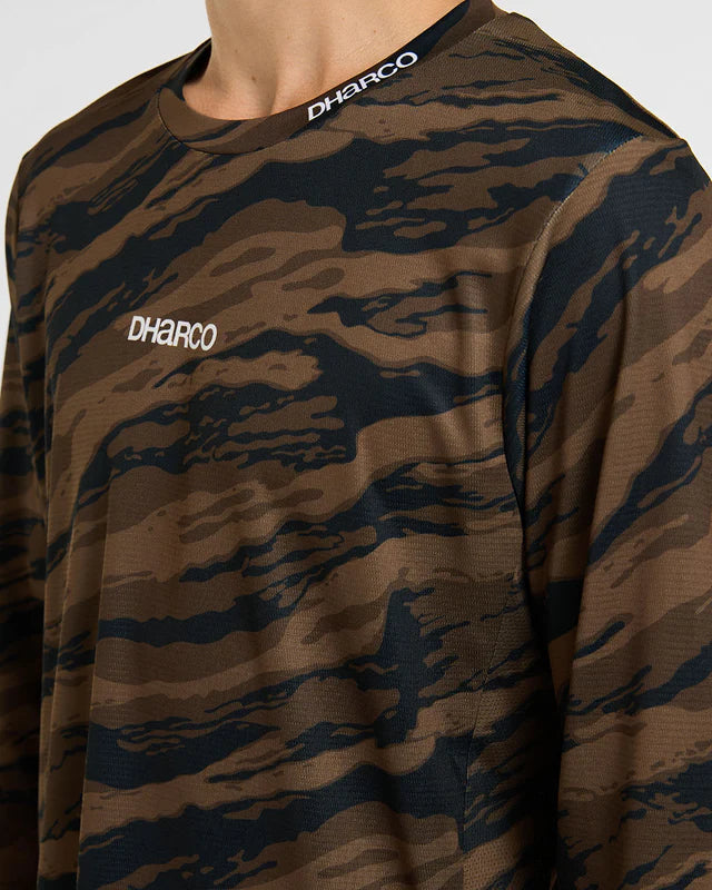Trikot DHARCO GRAVITY RECON Langarm Schwarz/Braun