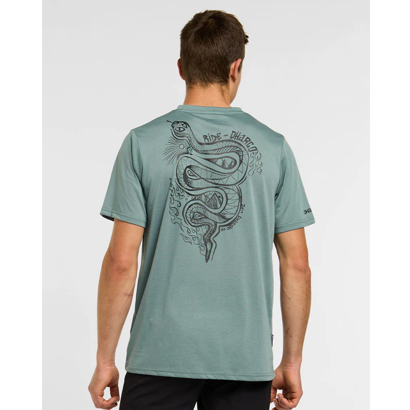 DHARCO TECH TEE ENVY Trikot Kurzarm Grün
