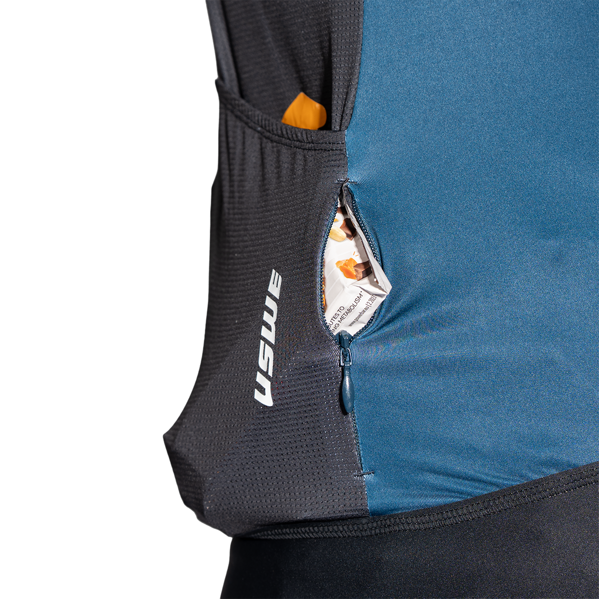 Kurzarmtrikot USWE SKARP GRAVEL Blau