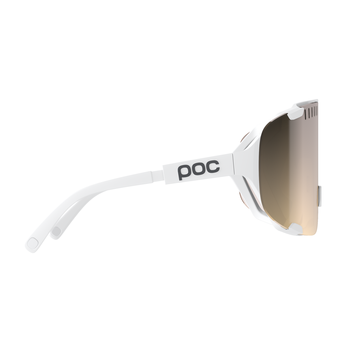 Brille POC DEVOUR WF + Weiß Glas Clarity Trail Partly Sunny Silver