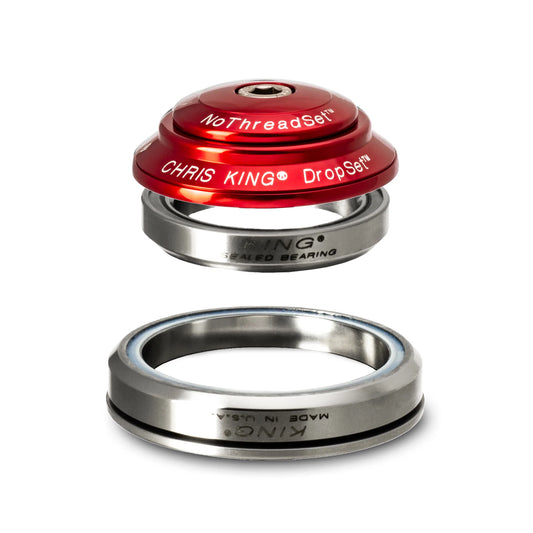 Integrierter Steuersatz CHRIS KING DROPSET 3 1"1/8-1.5" IS41/IS52 36° Rot