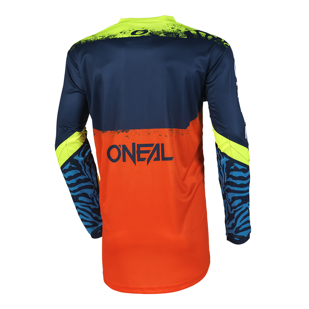 Trikot O'NEAL ELEMENT SHOCKER Junior Langarm Blau/Orange