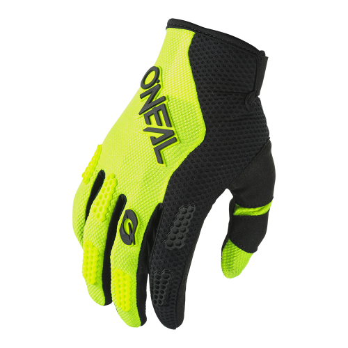 Handschuhe O'NEAL ELEMENT RACEWEAR Junior Schwarz/Gelb
