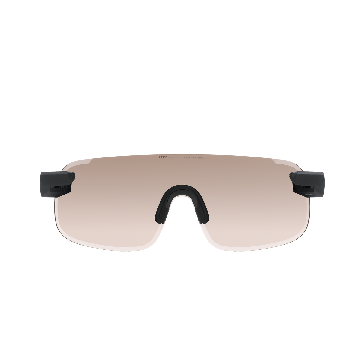 Brille POC ELICIT Schwarz Glas Clarity Trail Partly Sunny Silver