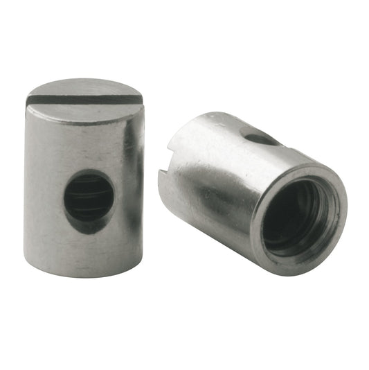 5er-Set Sattelstützen-Kabelklemmen ELVEDES Diam 5x7mm Messing