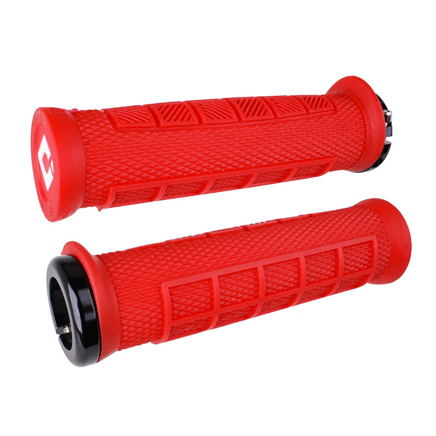 Grips ODI ELITE PRO V2.1 Lock-on 130 mm Rot