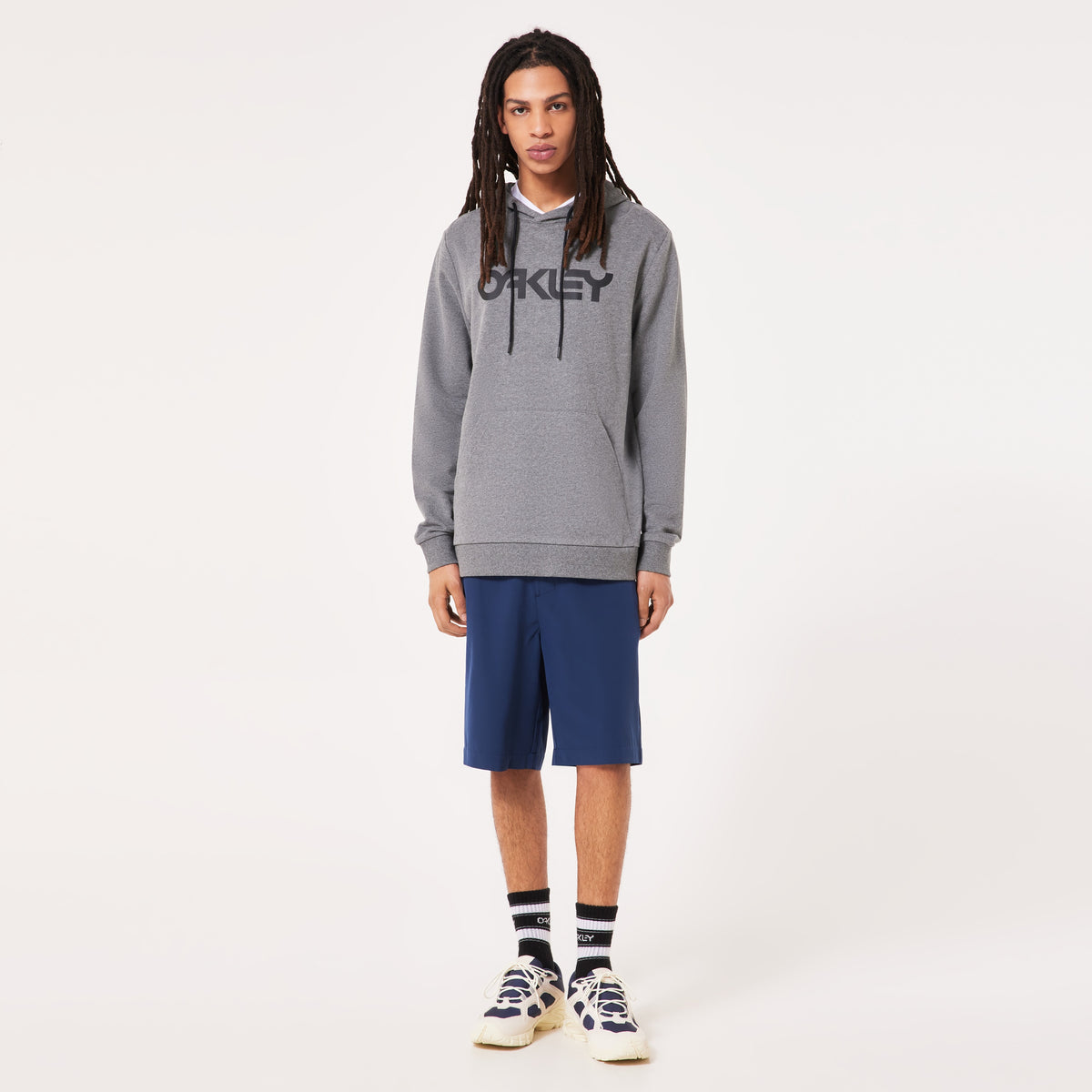 Kapuzenpullover OAKLEY B1B PO 2.0 Grau/Schwarz