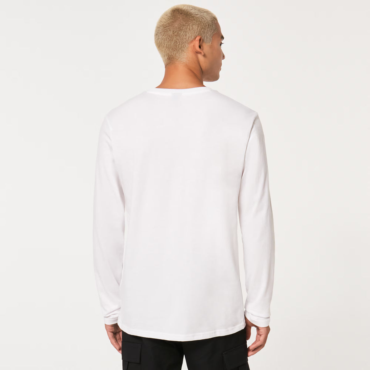 T-Shirt OAKLEY MARK II 2.0 Lange Ärmel Weiß/Schwarz