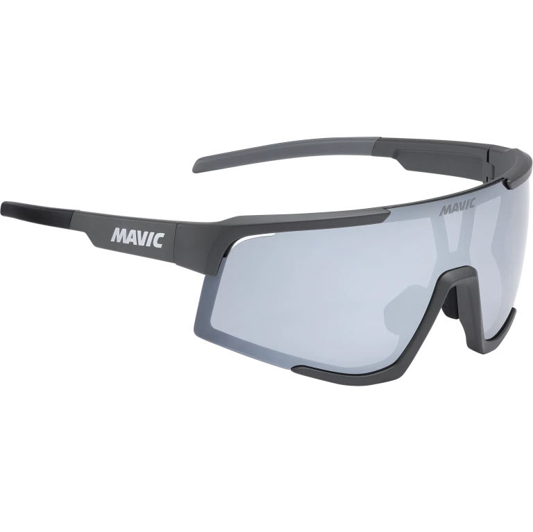 MAVIC MVS AEROFRAME Brille Anthrazit Silbernes Glas