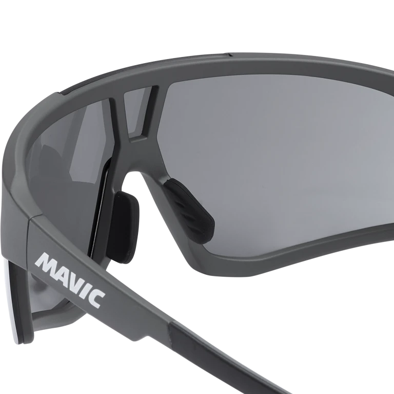 MAVIC MVS AEROFRAME Brille Anthrazit Silbernes Glas