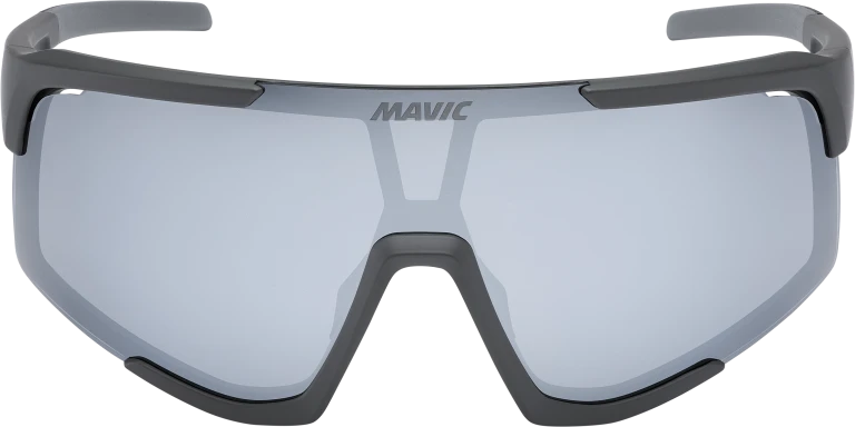 MAVIC MVS AEROFRAME Brille Anthrazit Silbernes Glas