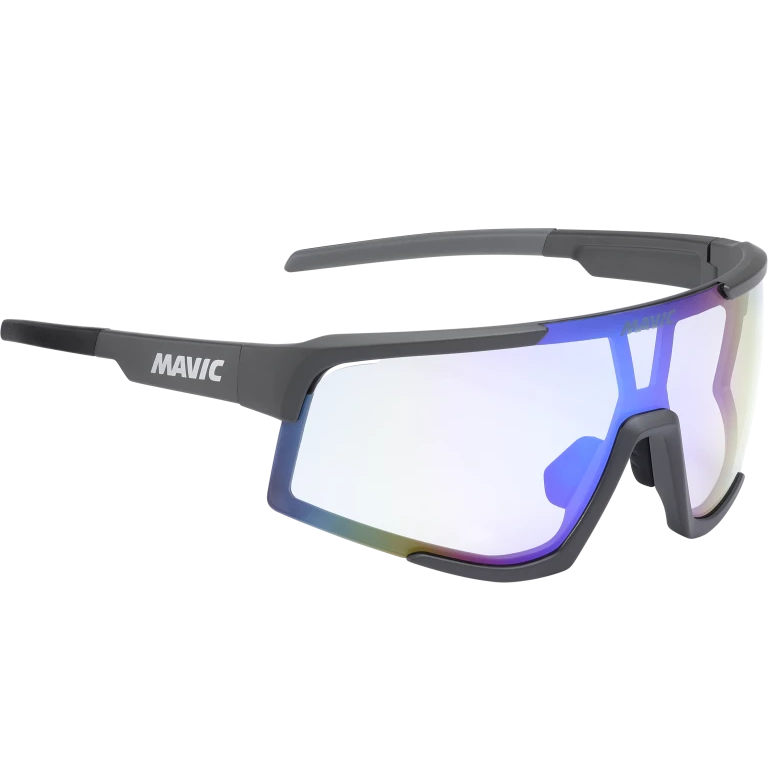 Brille MAVIC MVS AEROFRAME Anthrazit Glas Blue Photochrom
