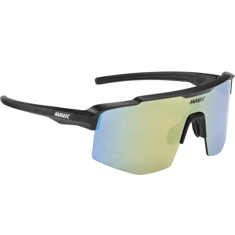 Brille MAVIC MVS SHIELD Schwarz Glas Gold/Blue
