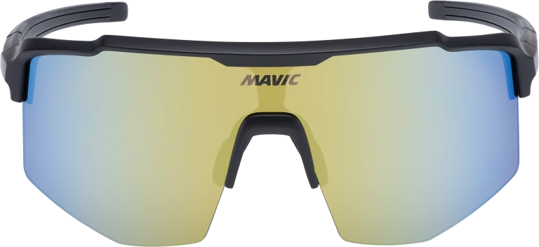 Brille MAVIC MVS SHIELD Schwarz Glas Gold/Blue
