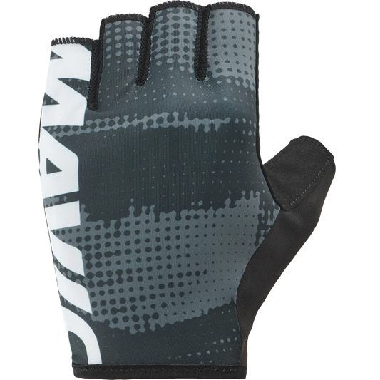 Kurzfinger-Handschuhe MAVIC ESSENTIAL PADDED GRAPHIC Schwarz