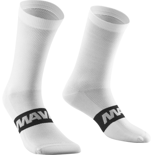 Socken MAVIC ESSENTIAL MID Weiß