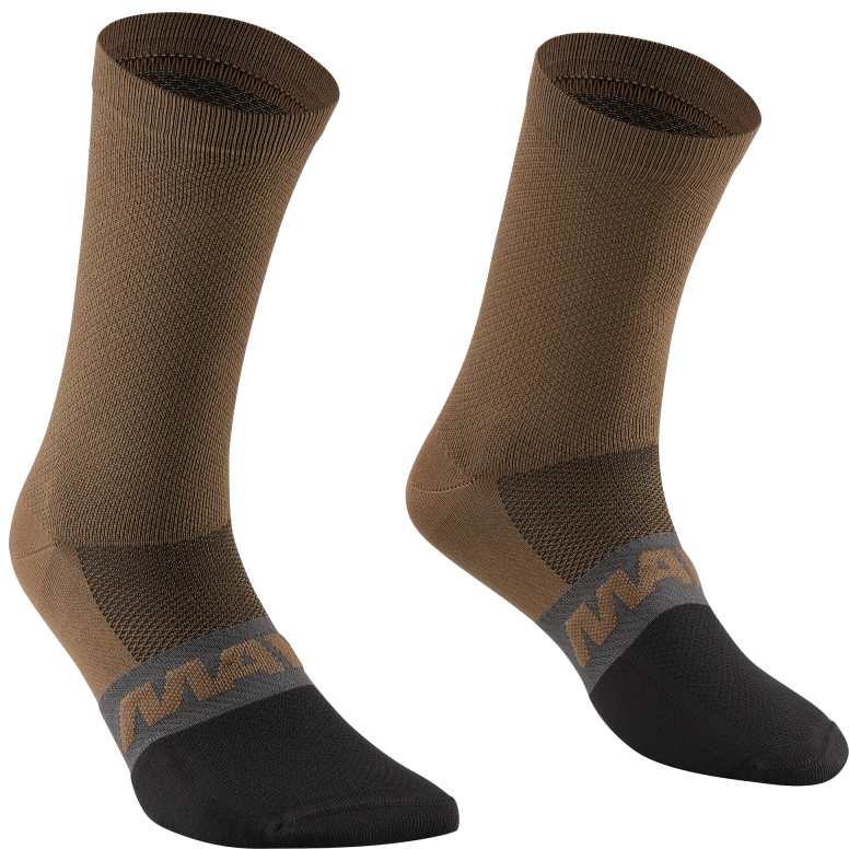 Socken MAVIC ESSENTIAL MID Braun