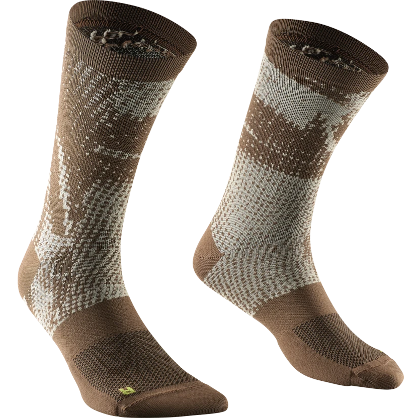 Socken MAVIC ESSENTIAL GRAPHIC Braun
