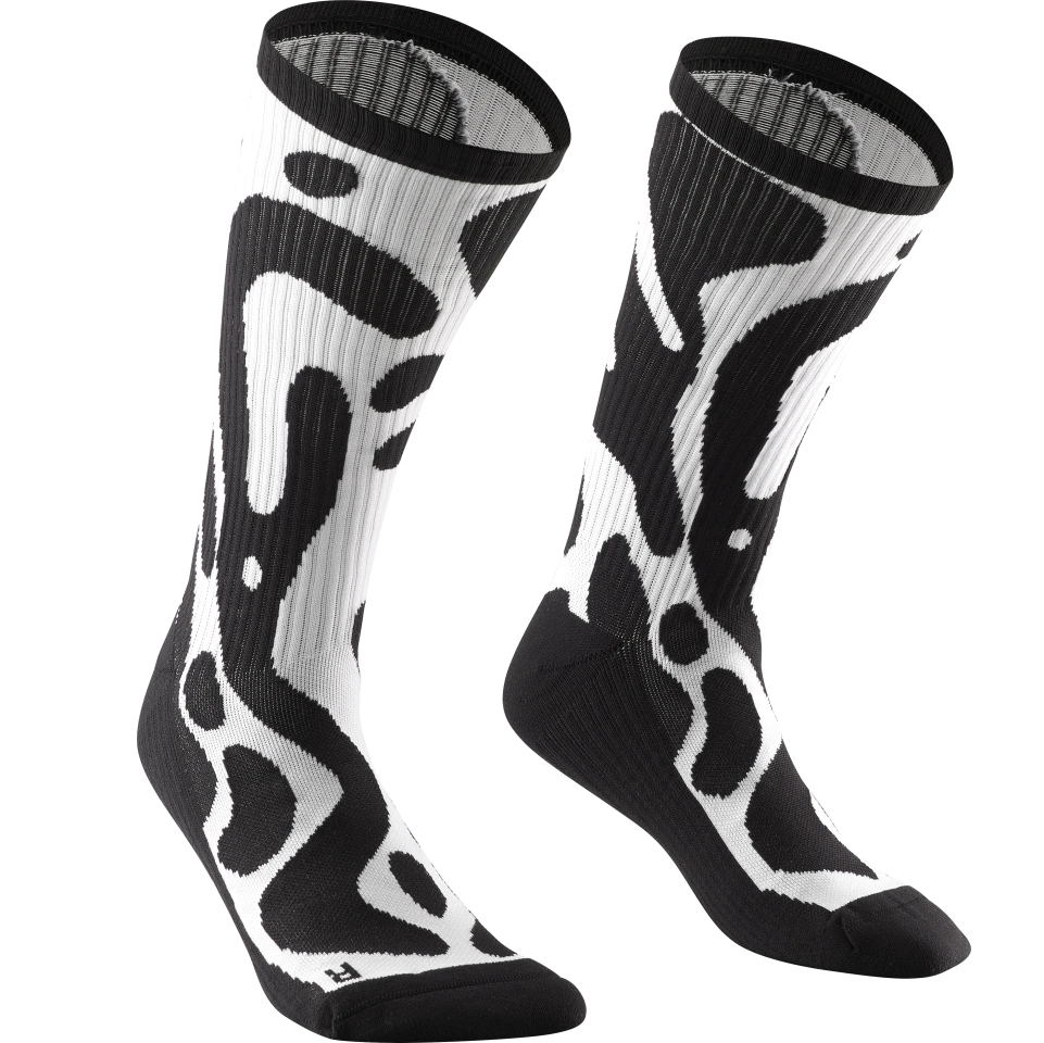 Socken MAVIC DEEMAX Schwarz/Weiß