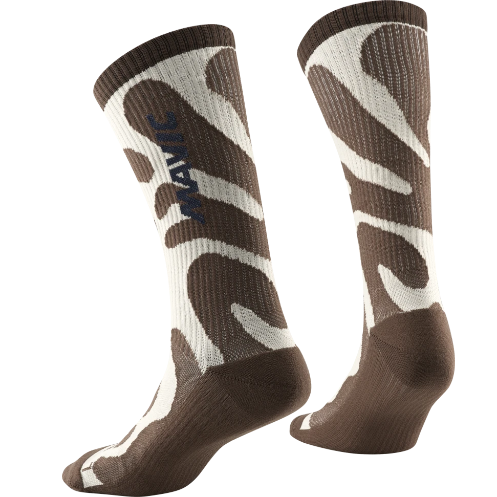 Socken MAVIC DEEMAX Braun/Beige