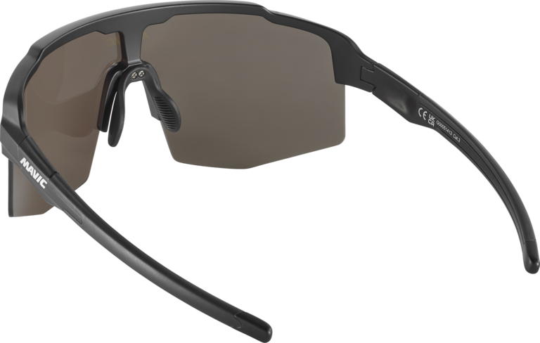 Mavic MVS Shield Brille in Schwarz mit goldfarbenem Glas – Ansicht 2