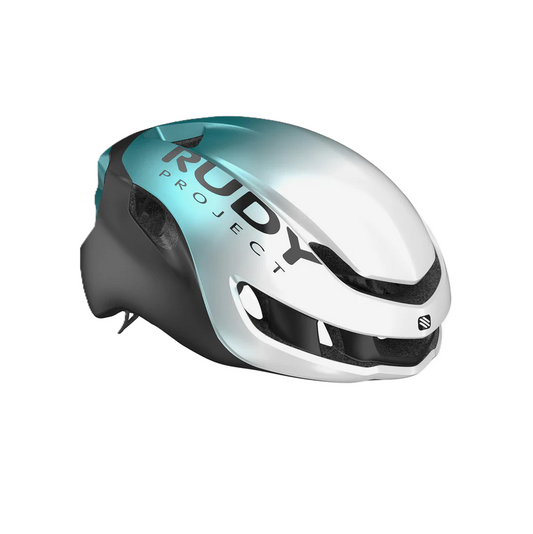 Straßenhelm RUDY PROJECT NYTRON Smaragd/Weiß Matt