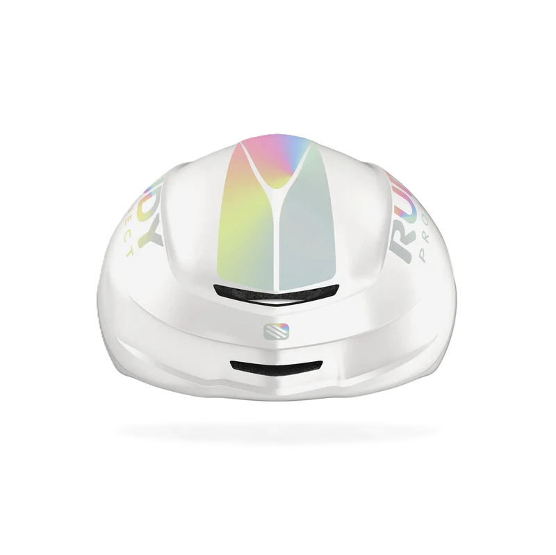 Straßenhelm RUDY PROJECT NYTRON PRO Weiß Iridescent Matt
