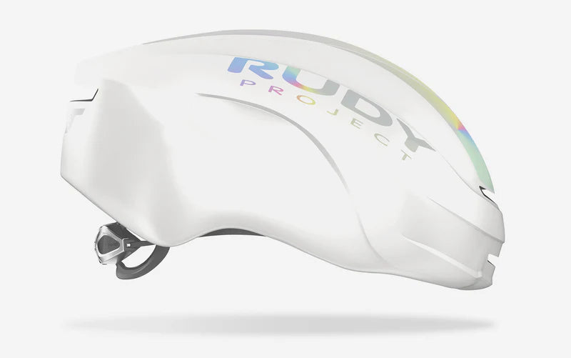 Straßenhelm RUDY PROJECT NYTRON PRO Weiß Iridescent Matt
