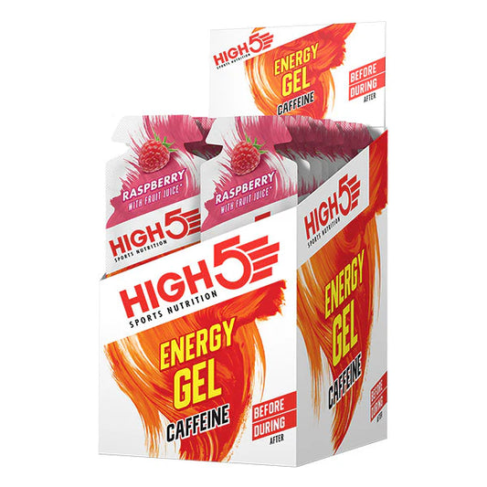 Energiegel HIGH5 ENERGY GEL Caffeine (40g) Himbeere